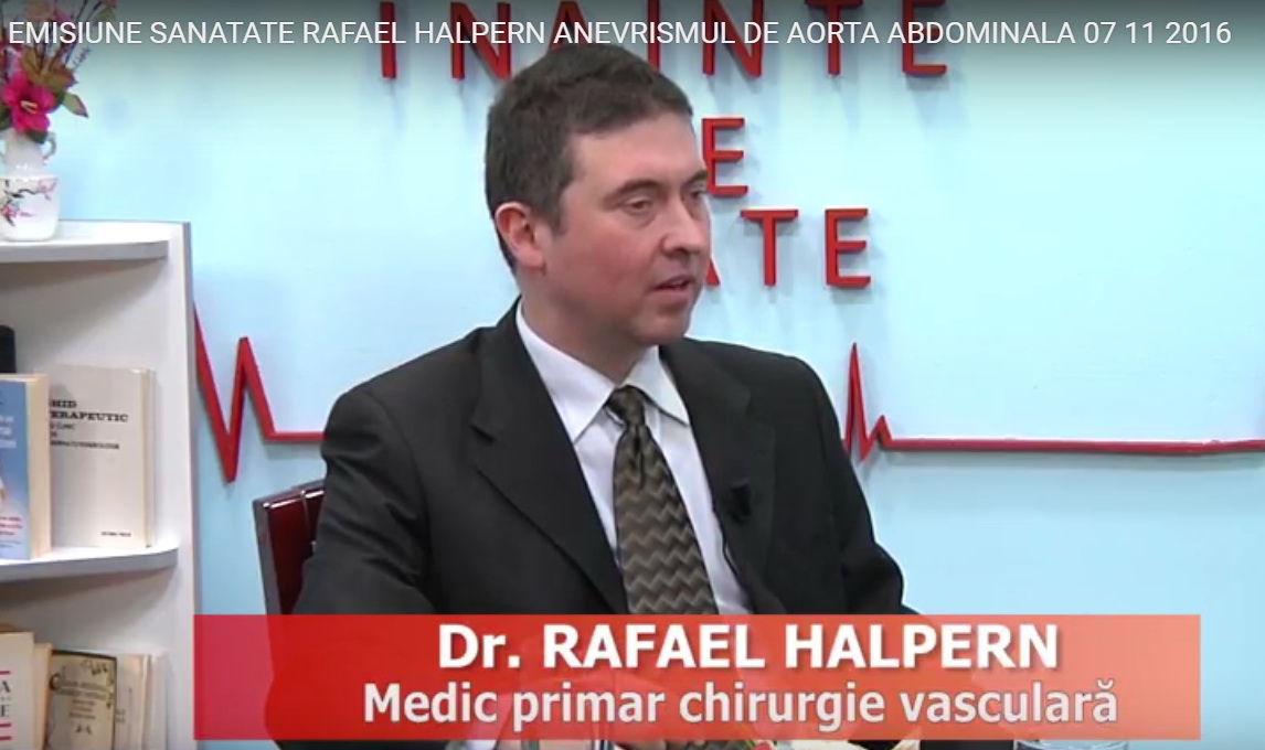 anevrism de aorta Etno TV Dr Halpern